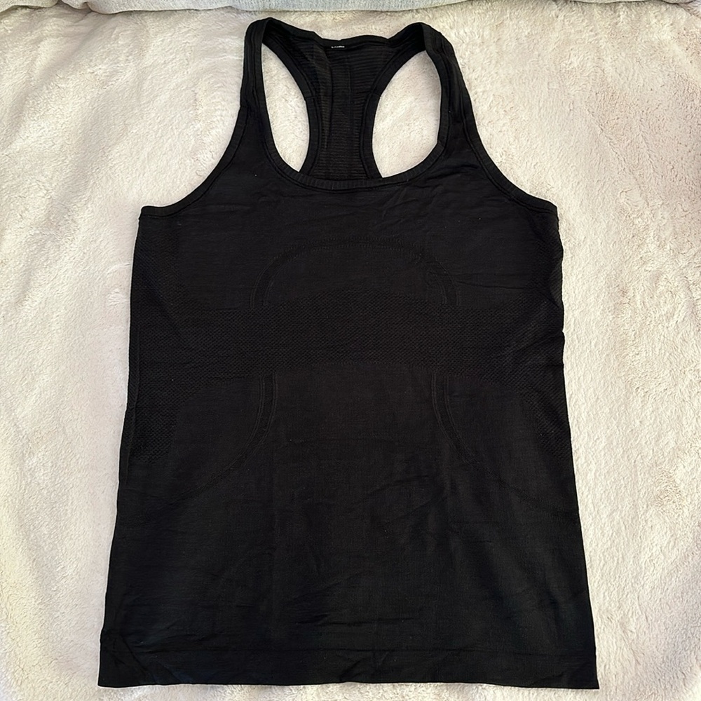 Lululemon Swiftly Racerback Tank in Black